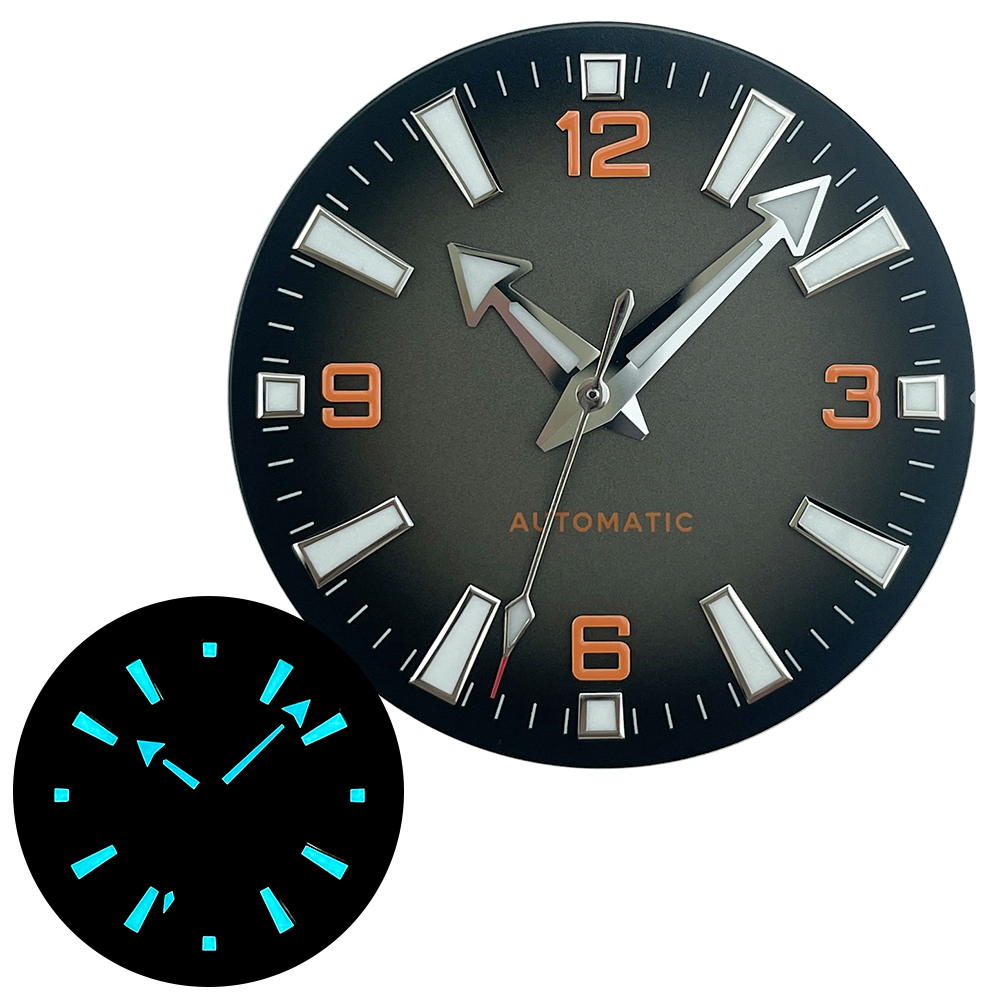 Jewelry Style Watches - 33mm No Logo Sterile Black Orange