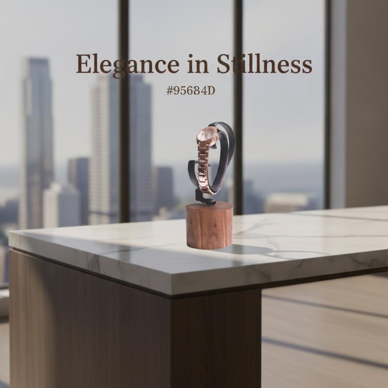 1PCS Wooden C-Shaped Watch Hol - Jewelry And Watches Inc ulasan dan harga