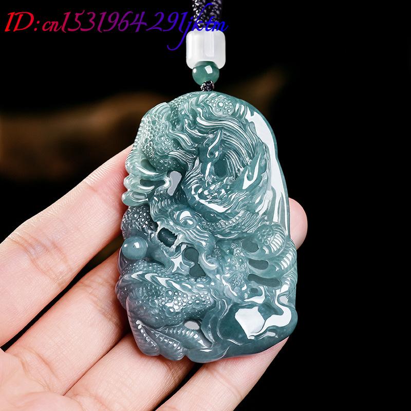 Natural Burmese Jadeite Dragon - Jewelry & Watches Store ulasan dan harga
