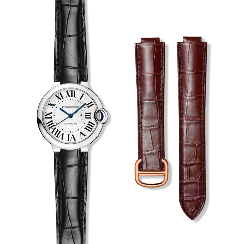 For Cartier Unisex Watch Strap - Cartier Watch Ballon Bleu ulasan dan harga