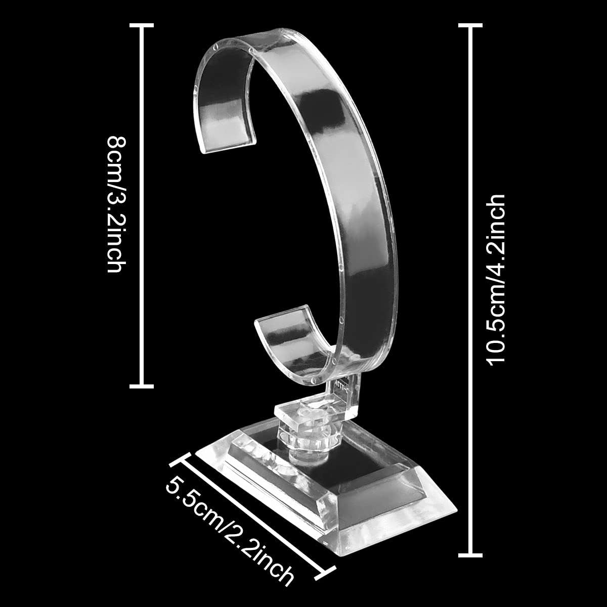Wholesale 10PCS Transparent Ac - Jewelry And Watches Inc ulasan dan harga