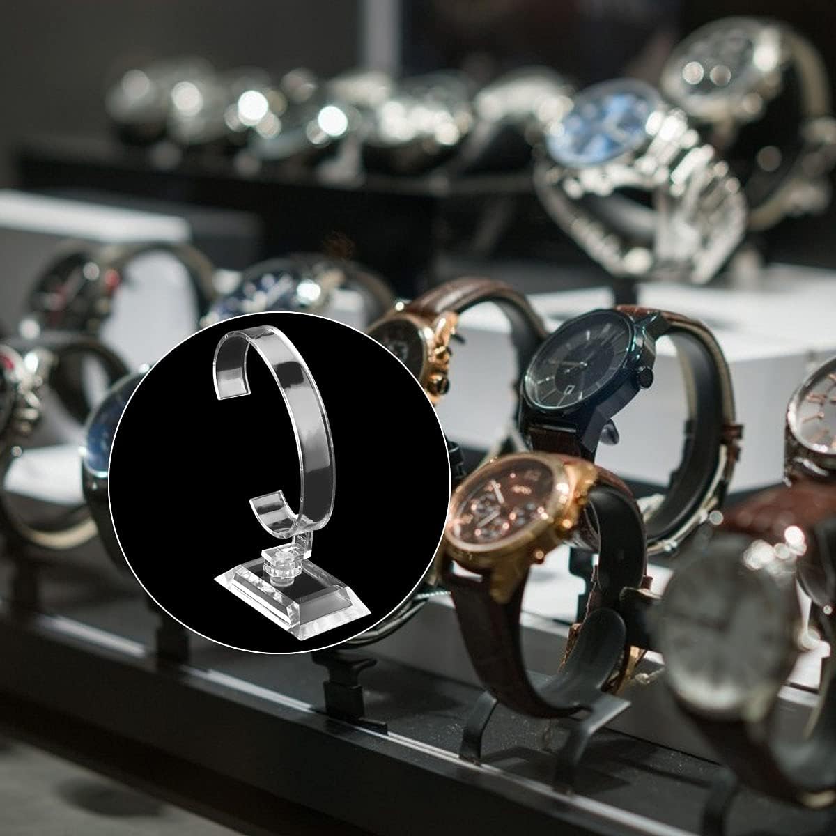 Wholesale 10PCS Transparent Ac - Jewelry And Watches Inc ulasan dan harga