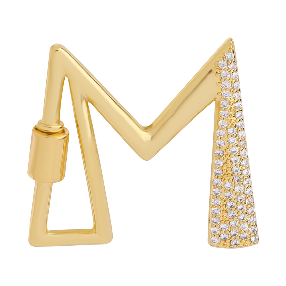 Juya 18K Gold Plated 26 Alphab - Engraved Name Necklace ulasan dan harga