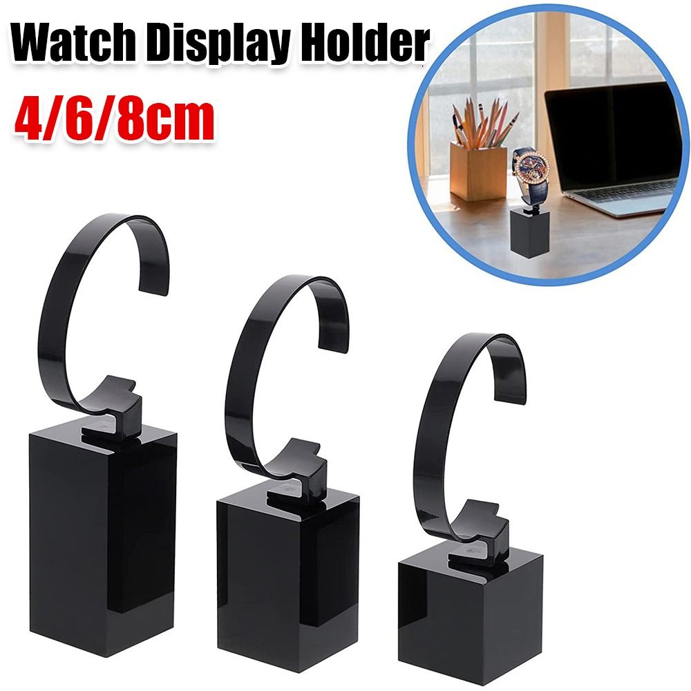 4/6/8cm New Acrylic Watch Disp - Jewelry And Watches Inc ulasan dan harga
