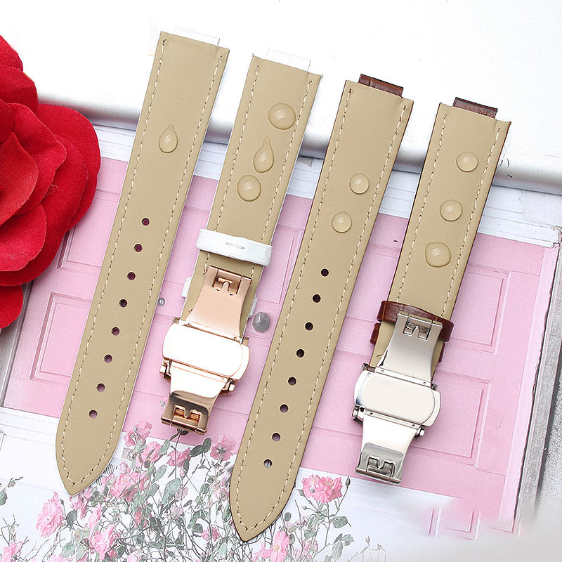 Leather Watch Band For  BALLON - Cartier Watch Ballon Bleu ulasan dan harga