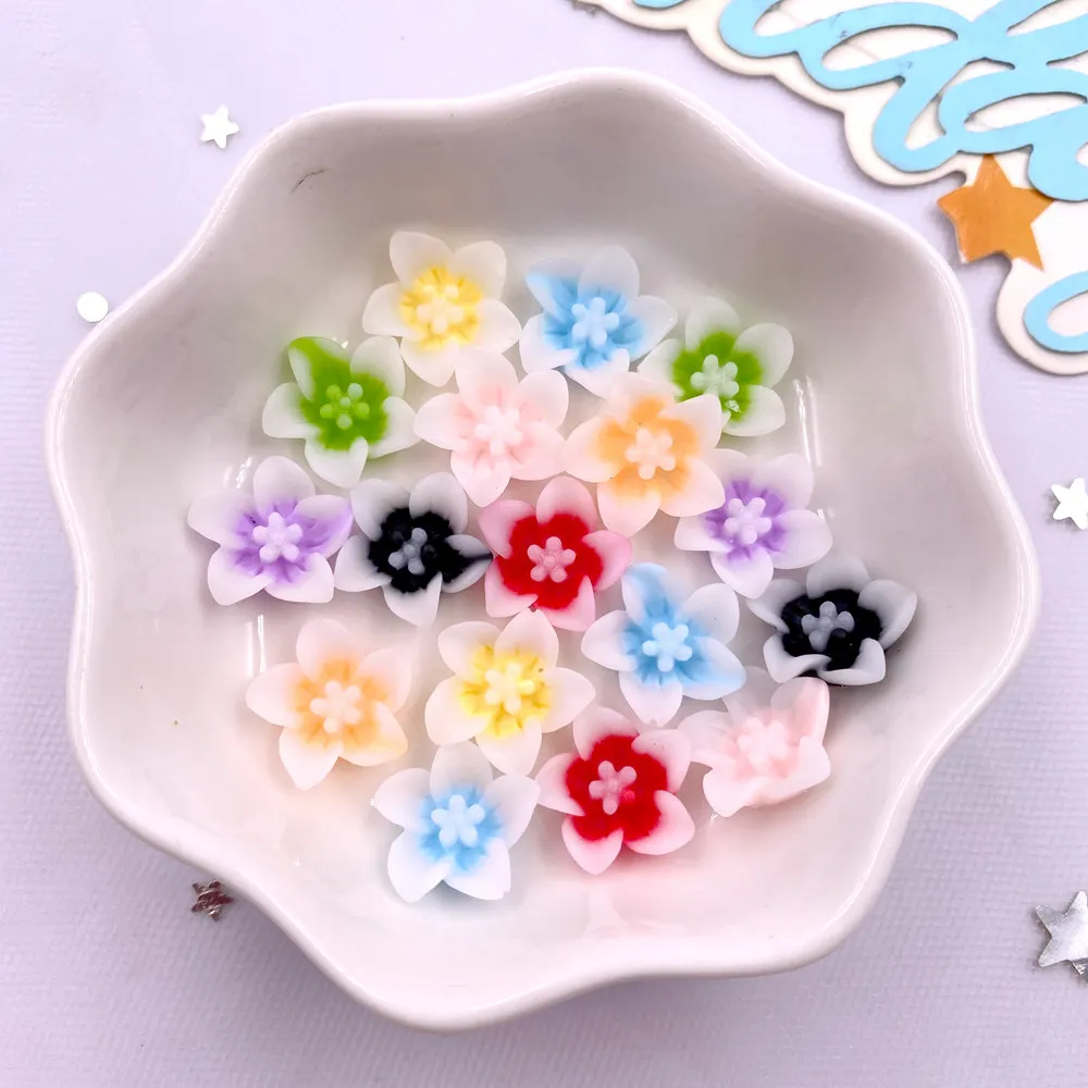 50pcs Resin 13mm Colorful 3D M - Paradise Jewelry & Watches Llc Miami Photos ulasan dan harga