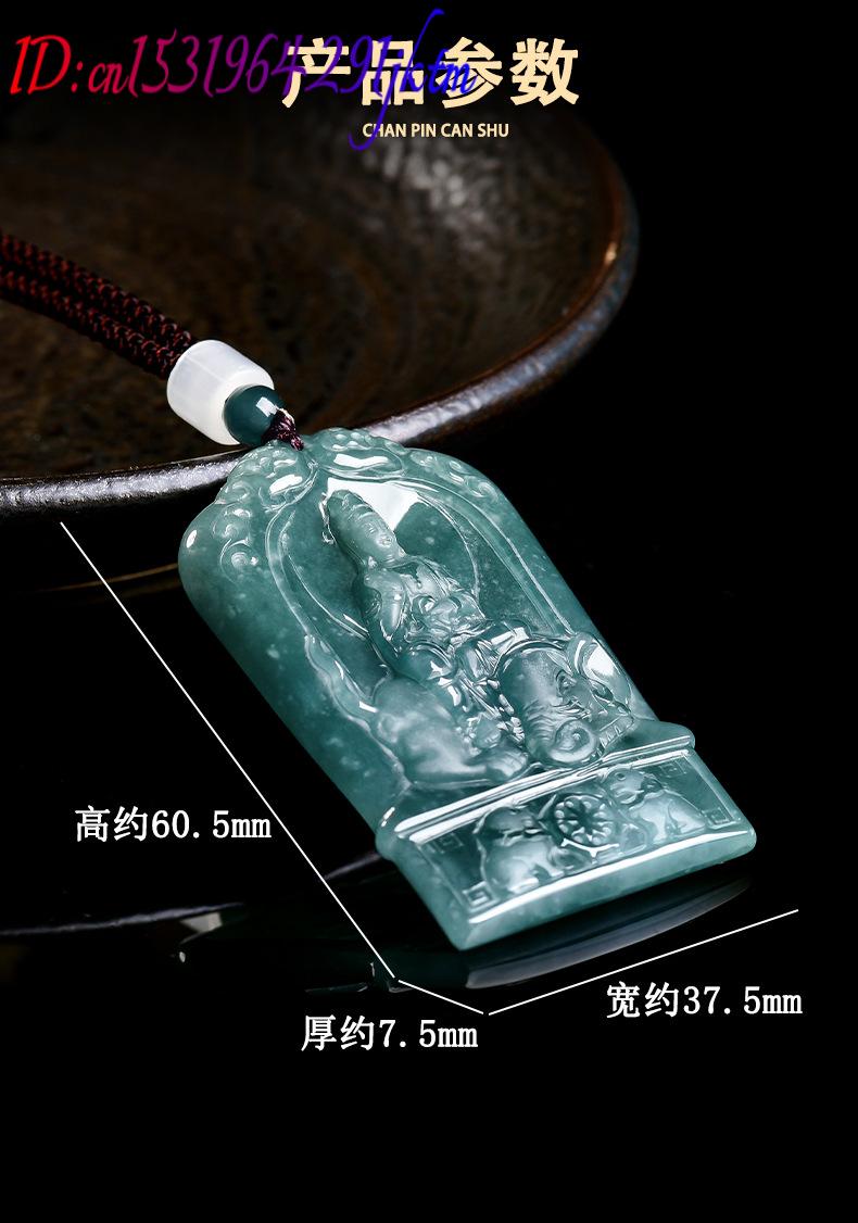 Natural Burmese Jadeite Guanyi - Jewelry & Watches Store ulasan dan harga