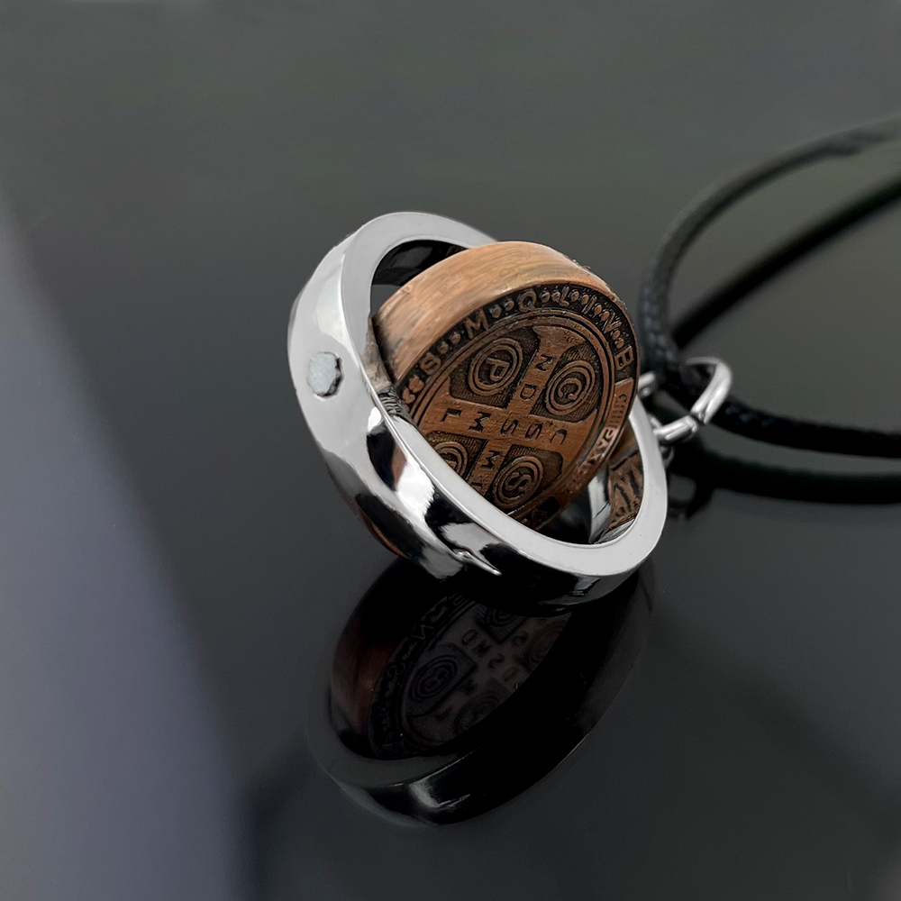 New St Benedict Medal Necklace - Jewelry & Watches Store ulasan dan harga