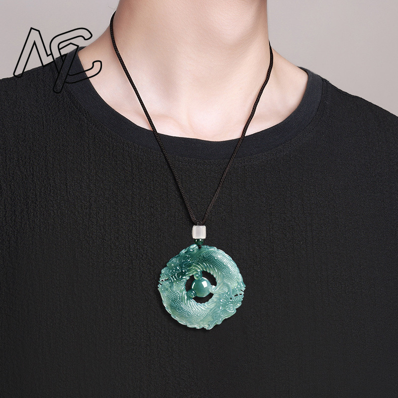 Natural Real Emerald Blue Wate - Jewelry & Watches Store ulasan dan harga
