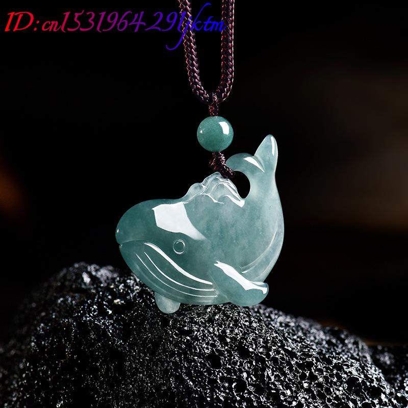 Natural Burmese Jadeite Whale  - Jewelry & Watches Store ulasan dan harga