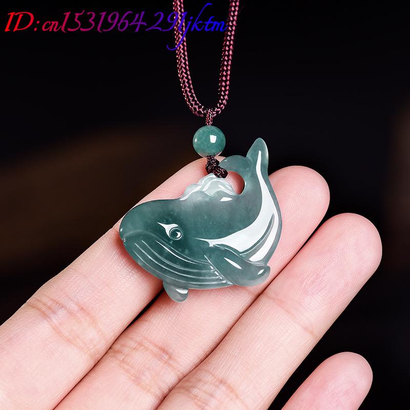 Natural Burmese Jadeite Whale  - Jewelry & Watches Store ulasan dan harga