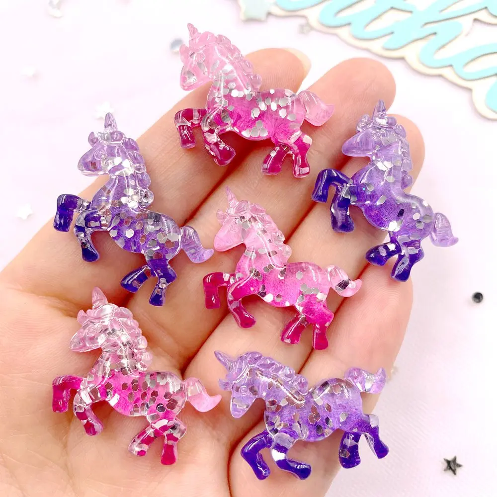 6PCS Colorful Resin Glitter 3D - Paradise Jewelry & Watches Llc Miami Photos ulasan dan harga