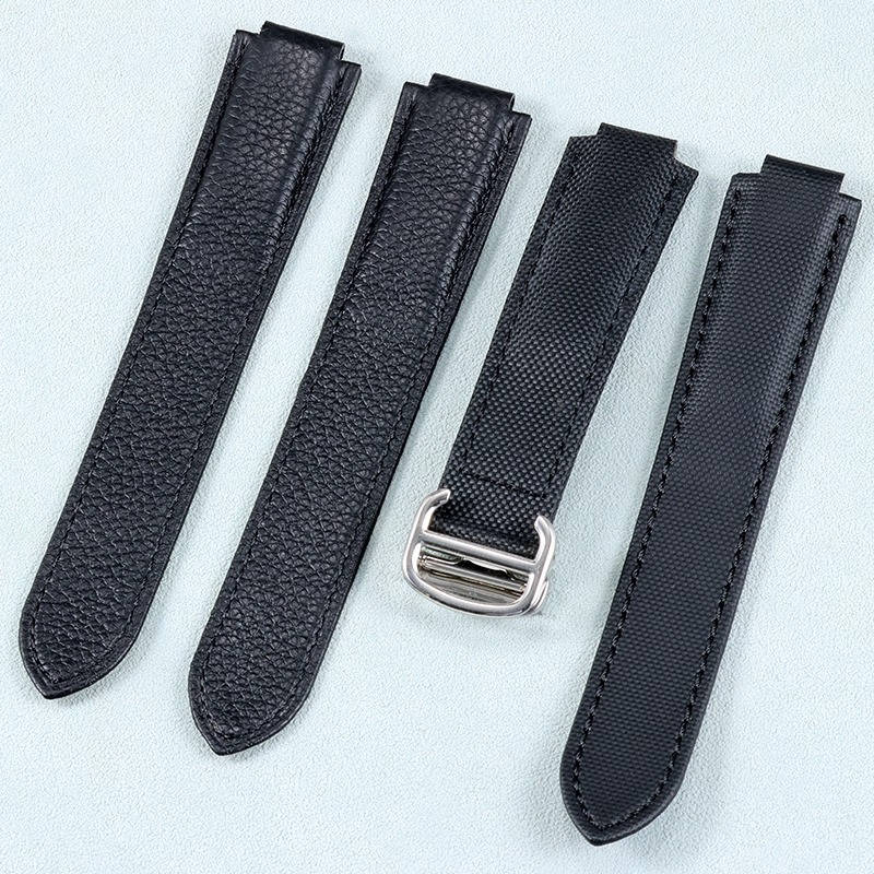 Nylon canvas watchband for BAL - Cartier Watch Ballon Bleu ulasan dan harga