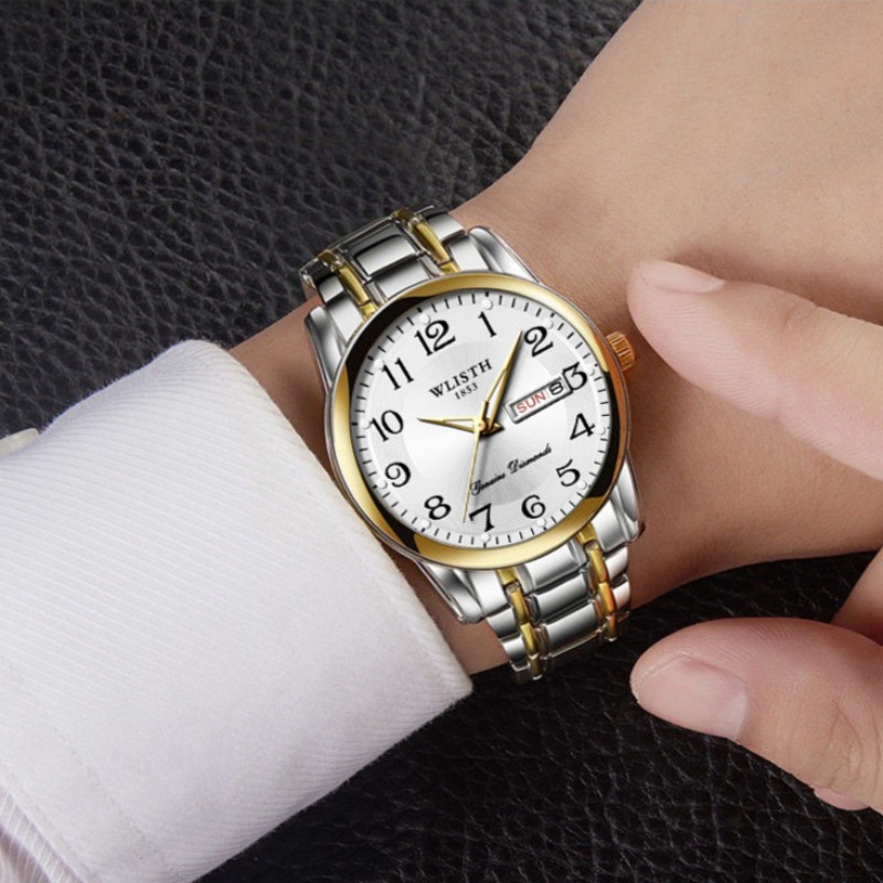 Luxury Men Quartz Watch Digita - Jewelry Style Watches ulasan dan harga