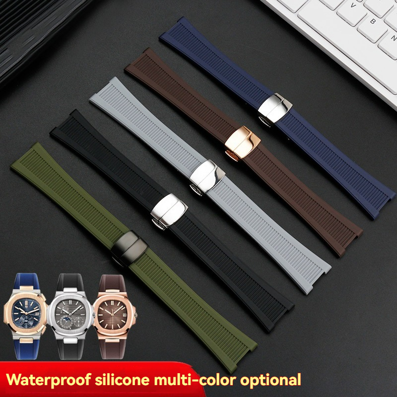 25*13mm Premium Rubber Concave - Patek Philippe Watch Nautilus ulasan dan harga