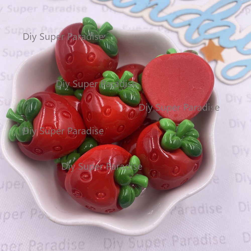 8PCS Resin Kawaii Colorful Red - Paradise Jewelry & Watches Llc Miami Photos ulasan dan harga