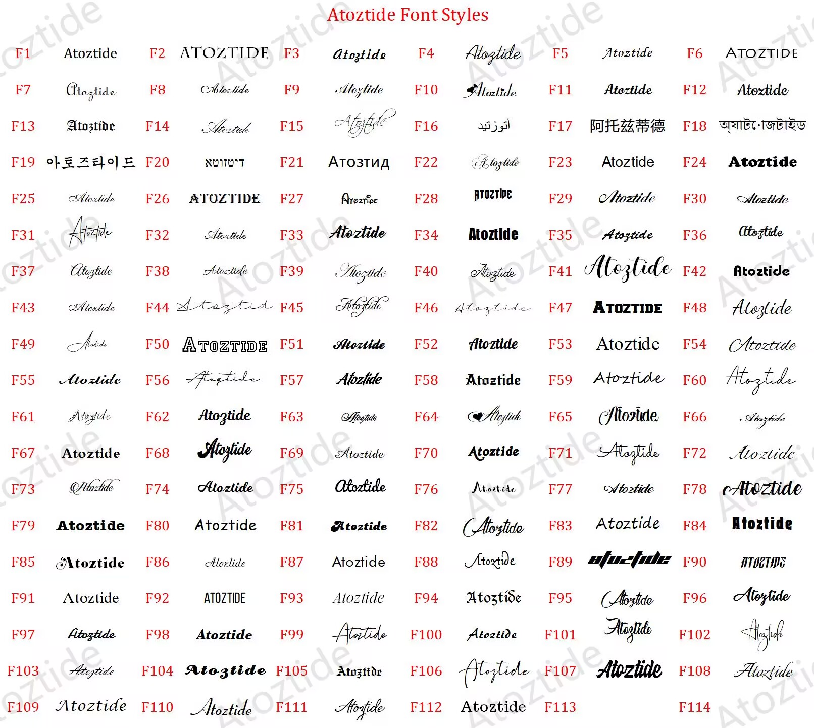 Atoztide Custom Name Jewelry S - Engraved Name Necklace ulasan dan harga