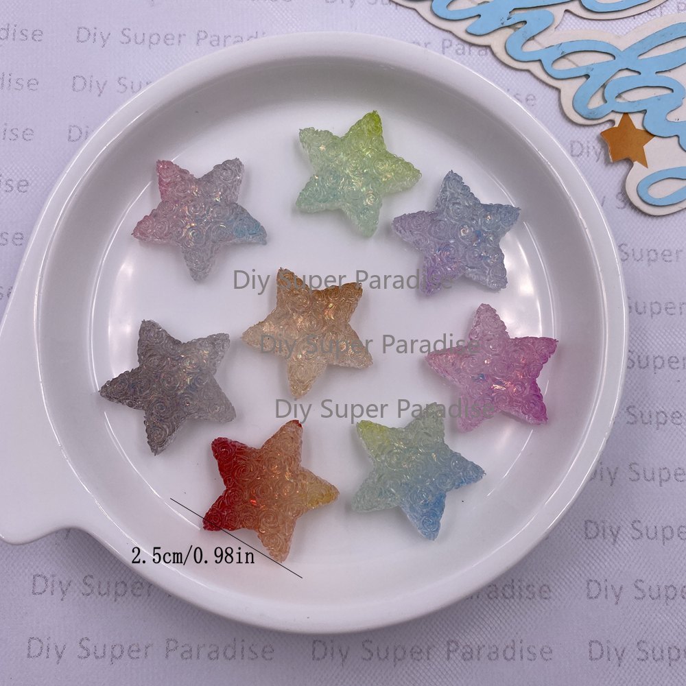 10PCS Resin Clear Candy Color  - Paradise Jewelry & Watches Llc Miami Photos ulasan dan harga