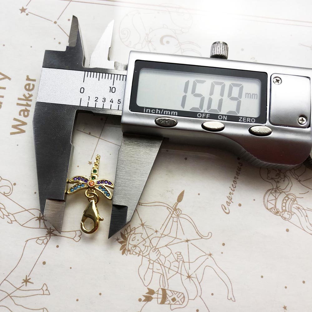 Dragonfly Charm Pendant Autumn - Paradise Jewelry & Watches Llc Miami Photos ulasan dan harga