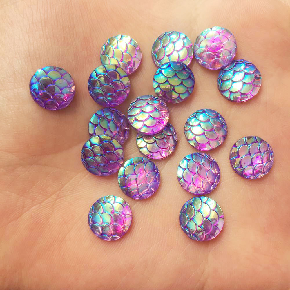 Shiny 100Pcs AB Resin 10mm Rou - Paradise Jewelry & Watches Llc Miami Photos ulasan dan harga
