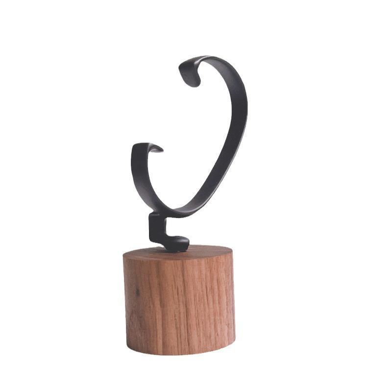 1PCS Solid Wood C‑Shaped Watch - Jewelry And Watches Inc ulasan dan harga
